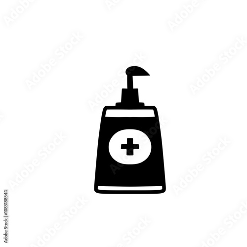 antiseptic bottle icon