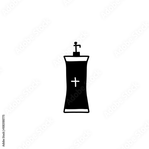 antiseptic bottle icon