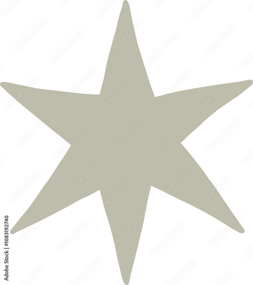 Obraz premium Hand Drawn Doodle Sunrise Shape