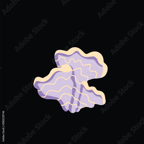 Coral Reefs Cute Illustration