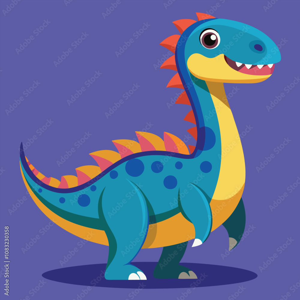 Fototapeta premium dinosaur vector illustration