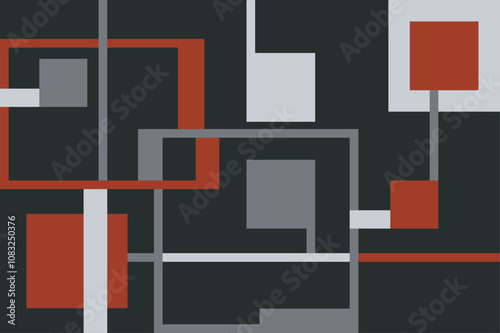 abstract art for wall decoration
