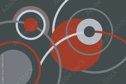 abstract art for wall decoration
