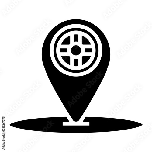 location Solid icon