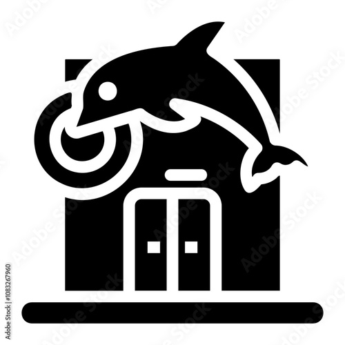 dolphin Solid icon