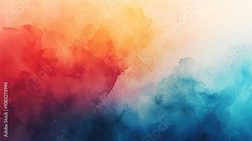 Water color abstract background with meaning.