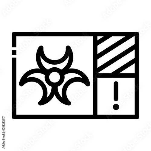 biohazard Line Icon