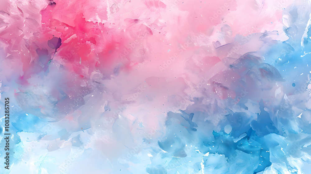 Fototapeta premium Blended Abstract Watercolor Background