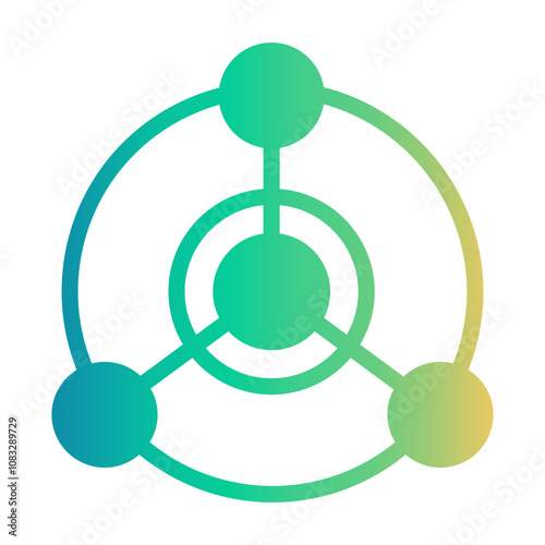 chemical weapon Gradient icon