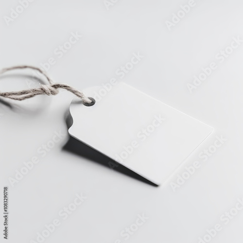 Hangtag mockups, Hanging label tag mockup, favor tag mockup, wedding favor tag mockup, swing tag mockup - A versatile template for showcasing your branding and design ideas in various industries