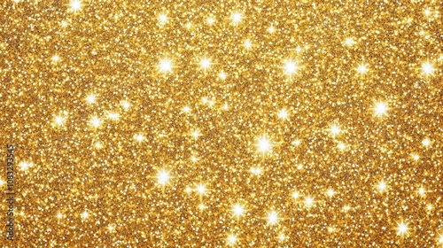 Golden Glitter Background