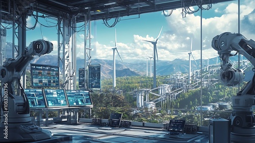 Smart Factory with Renewable Energy Integration