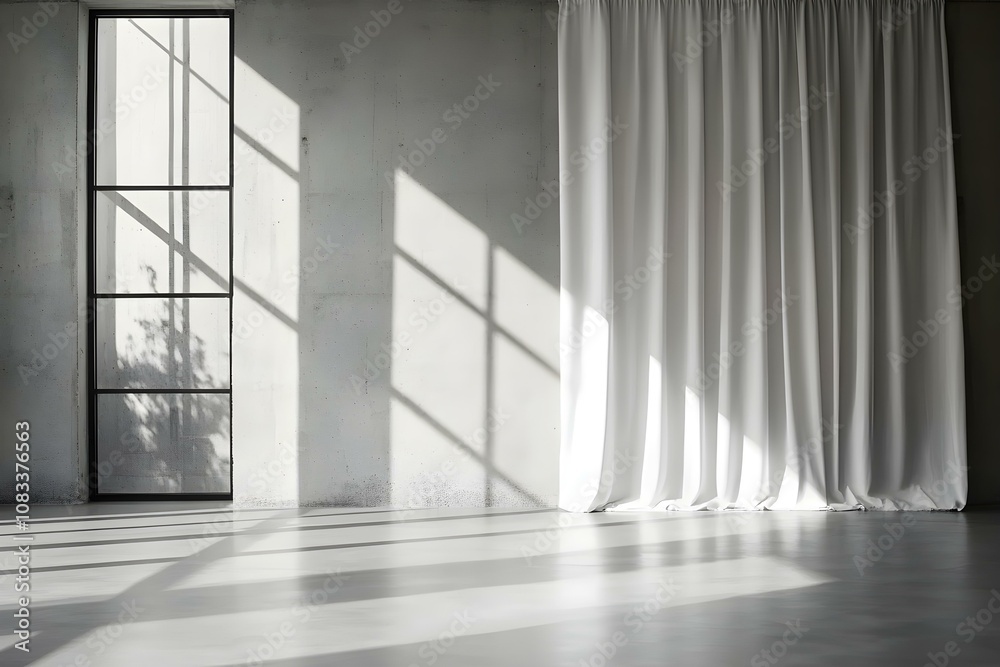 Fototapeta premium Empty Hall in Modern Office Building