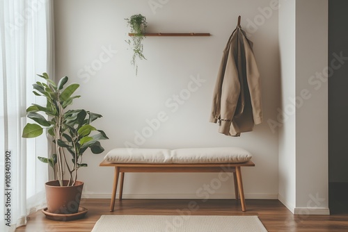 ナチュラル素材で統一された温かみのあるインテリア | Warm Interior Decor with Natural Materials photo