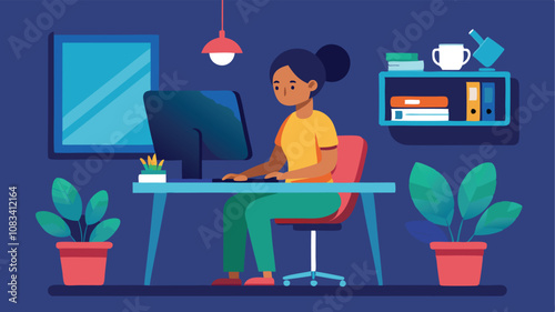 person watching tv in the room