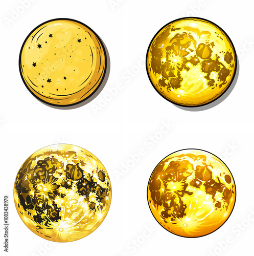 moon full moon crescent moon waxing moon waning moon lunar lunar phases new moon moonlight m