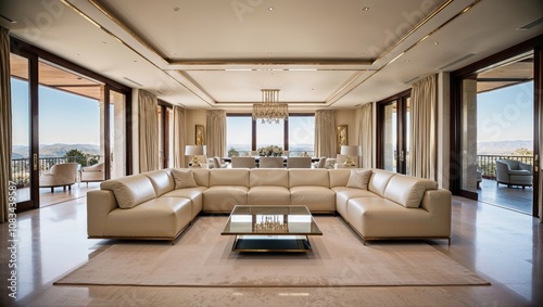 Open-Concept Living Room 