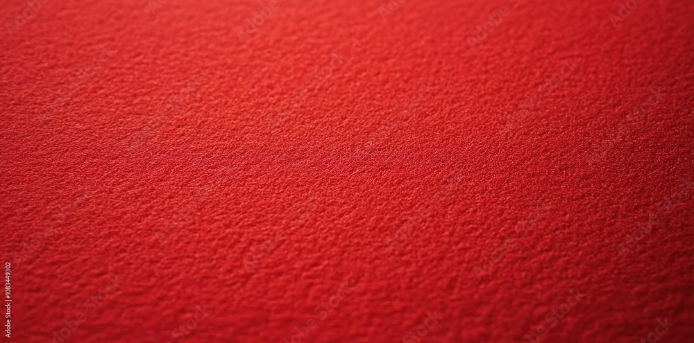 Fototapeta premium Red felt background, red color background