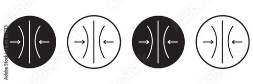 elasticity icon isolated on white background. Simple and editable elasticity icons. Modern icon vector illustration.