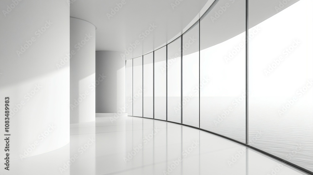 Obraz premium Elegantly sleek modern design on background , minimalistic, sophisticated, clean,chic, stylish, contemporary, simplicity