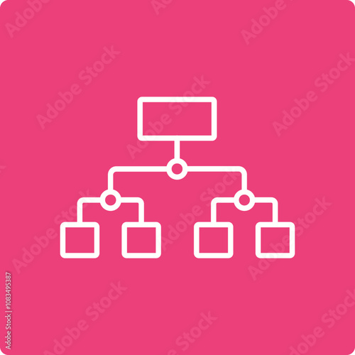 Hierarchical Structure Icon