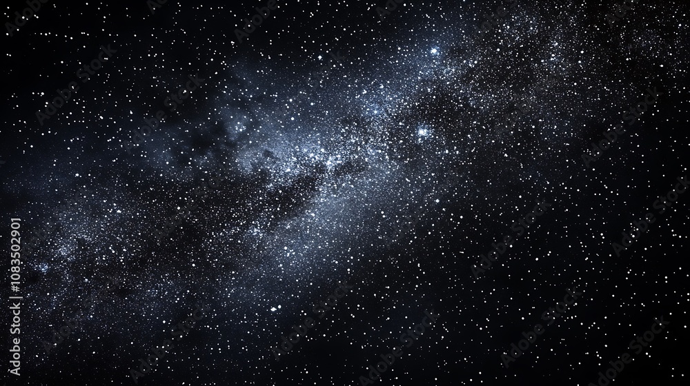 Fototapeta premium Background space galaxy star, Black background with a white grunge texture