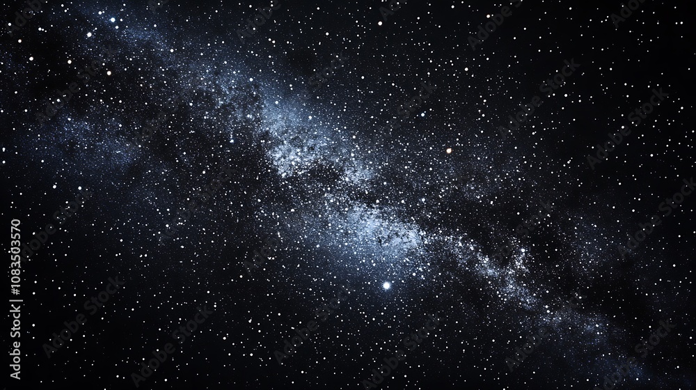 Fototapeta premium Background space galaxy star, Black background with a white grunge texture