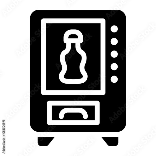vending machine Solid icon