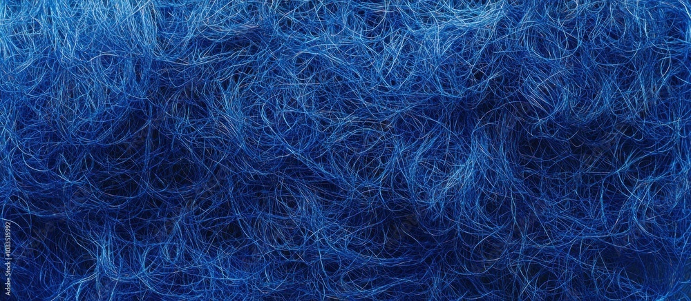 Obraz premium Abstract Blue Fiber Texture