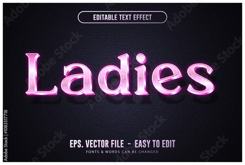 3d glitter editable text effect