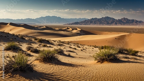 DesertValleyBackgrounds, AridLandscapeVisuals, SandyMountainScenes, DunesAndValleysDesigns
 photo