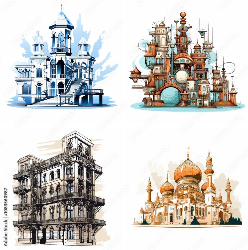 Obraz premium structure building architecture design construction framework organization form foundation s