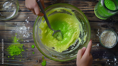 Making Oobleck Non-Newtonian Fluid: A Fun Science Experiment for Kids photo