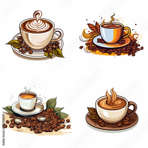 coffee beverage caffeine espresso latte mocha coffee beans brewing drink hot drink caf� arom