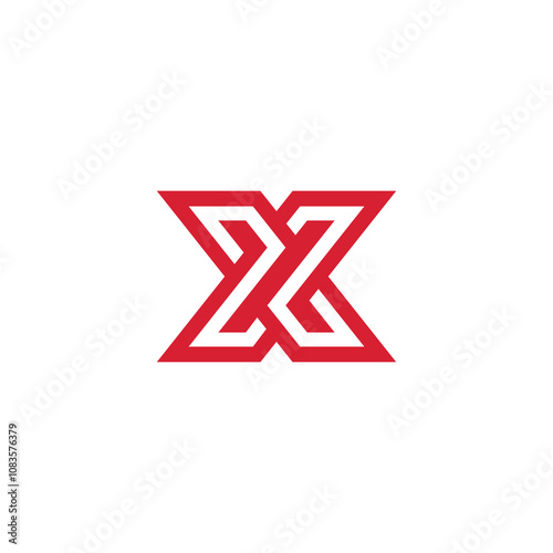 Geometric Letter X Logo design template Free Download Geometric Letter X Logo design template - GFXLoad