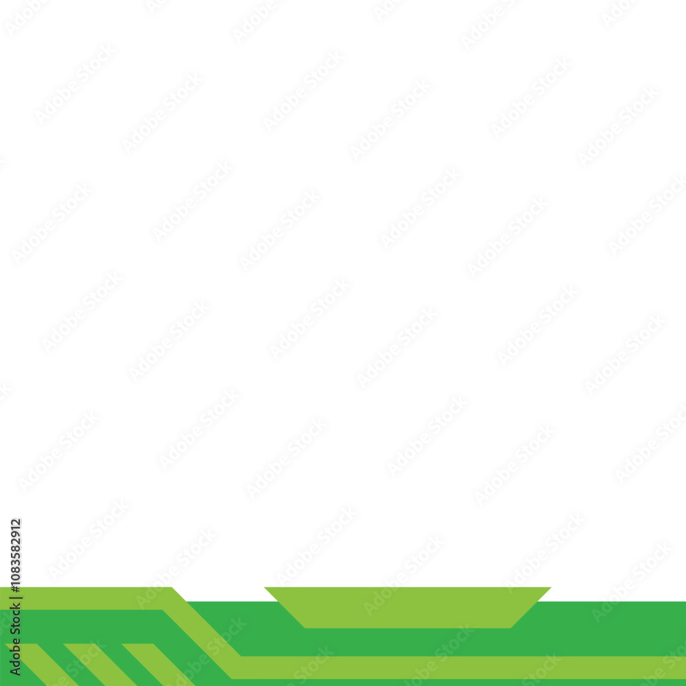 Obraz premium Modern Footer