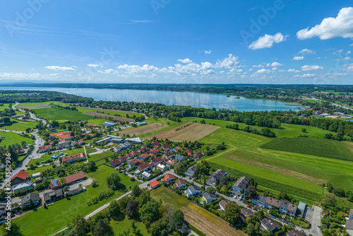 Sommer in der Region Fünfseenland rund um Inning zwischen Wörthsee und Ammersee photo