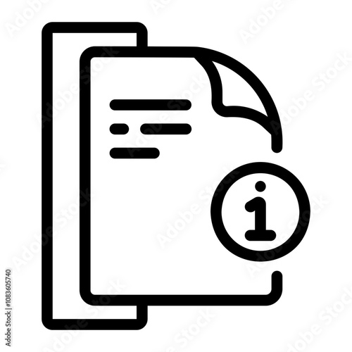 document Line Icon
