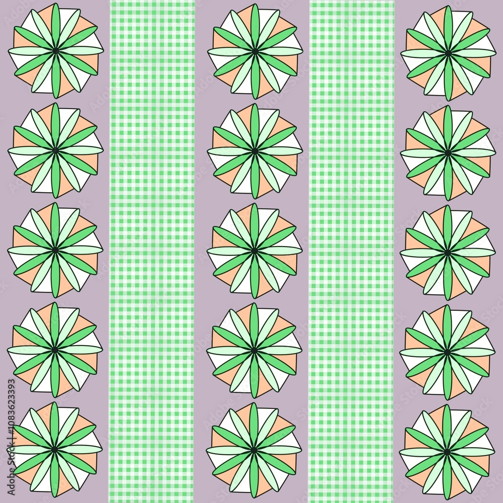 seamless pattern with flowers seamless pattern with flowers