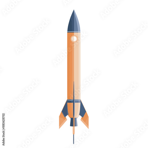 Orange Rocket Launch: Space Exploration and Innovation
