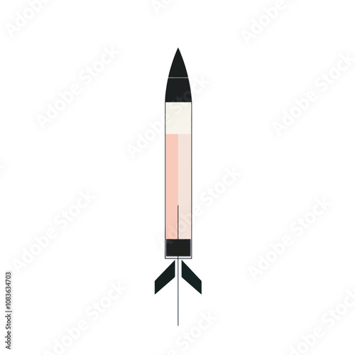 Rocket Launch: Minimalist Design
