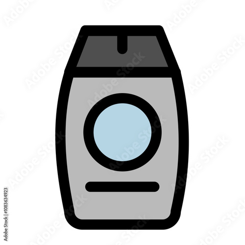 Bathroom Shampoo - clean and modern bathroom icon