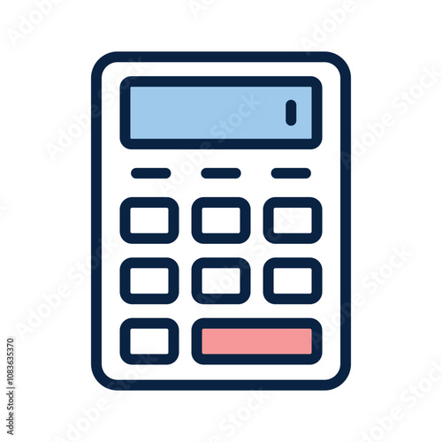 Icon of a calculator for financial or pricing calculations