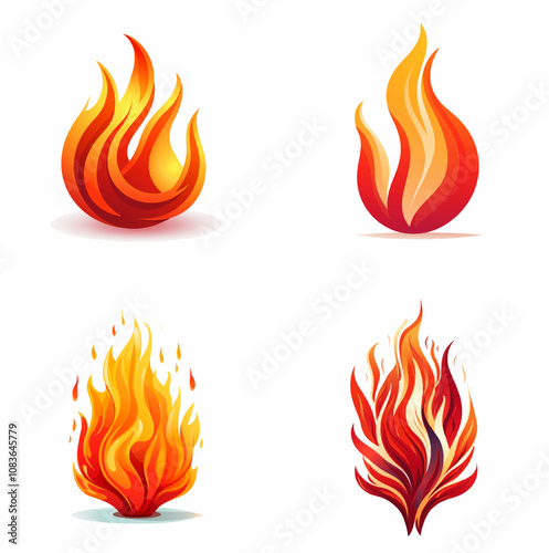 flame fire heat burn combustion blaze firelight flicker ignition glow ember spark light inte