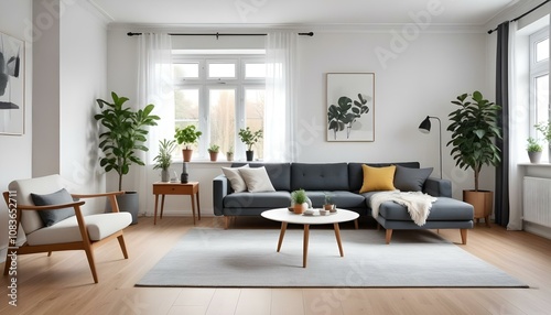 modern living room photo