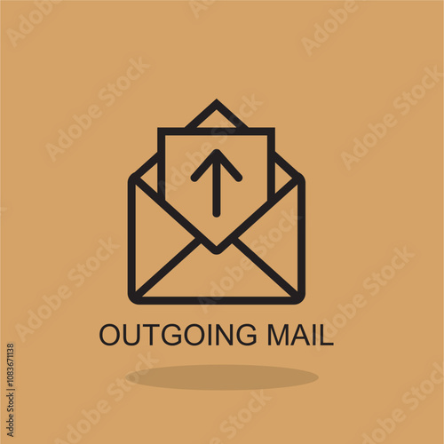 outgoing mail icon , email icon