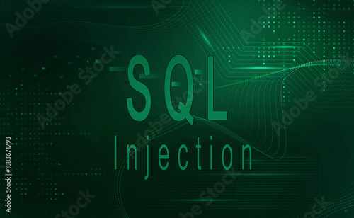 Illustration saying SQL Injection