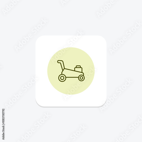 Grass Cutter pentaglow , vector, pixel perfect, illustrator file