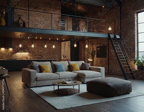 Loft style interior