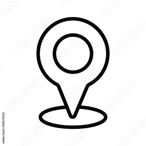 Icon for locating stores or delivery destinations